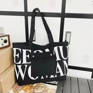 |イベント・ノベルティ用品 | 大容量キャンバスショルダーバッグ | W46×H31×D12㎝