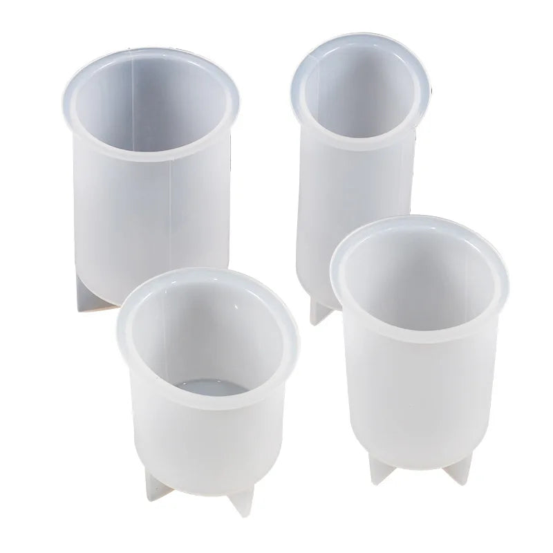 クラフト・DIY用|ハンドメイドキャンドル用 円筒型 シリコン