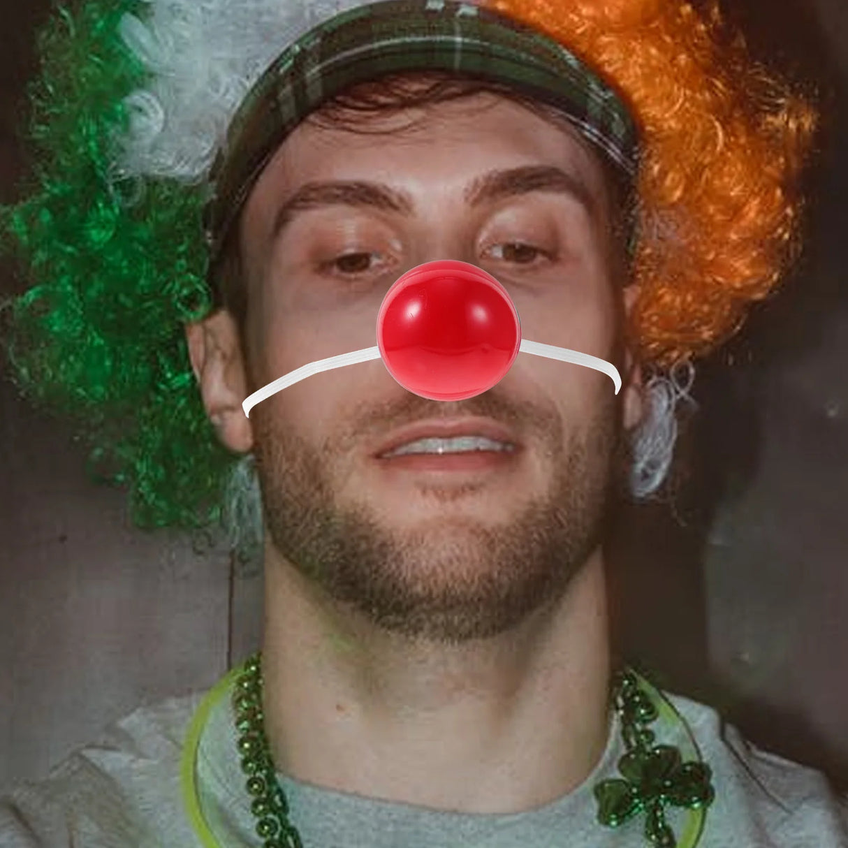 LED点滅 ピエロの赤い鼻 (5個セット)