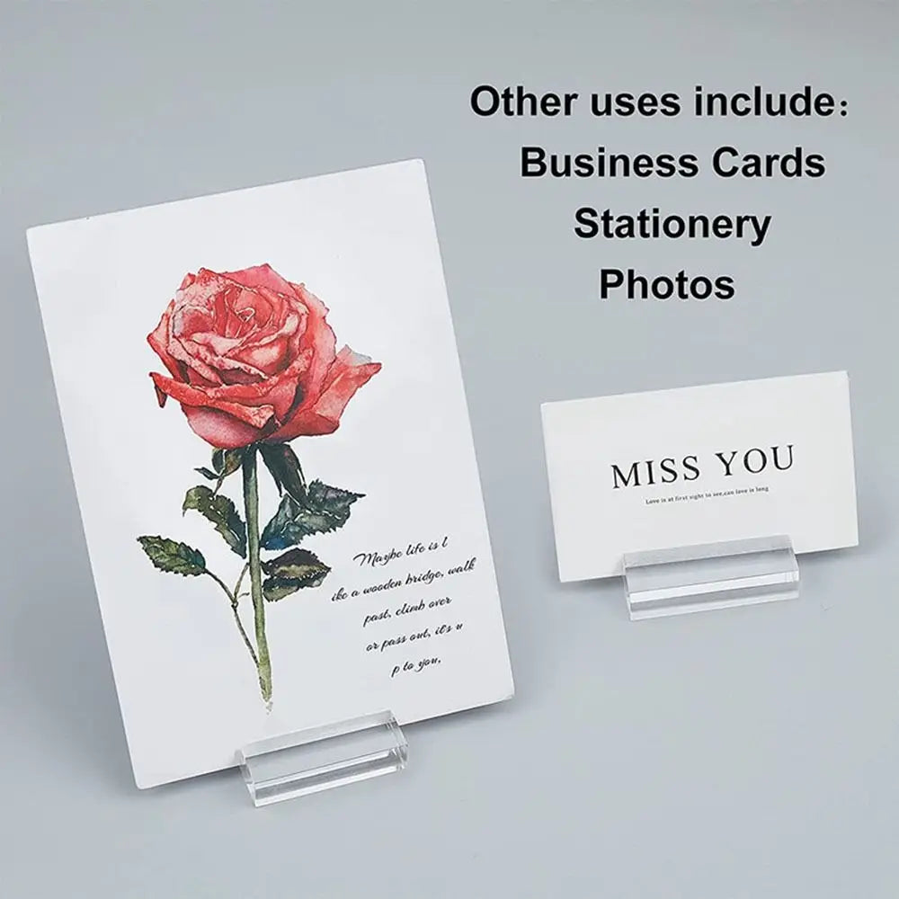 イベント・結婚式装飾|アクリルカードホルダー ウェディング用スタンド