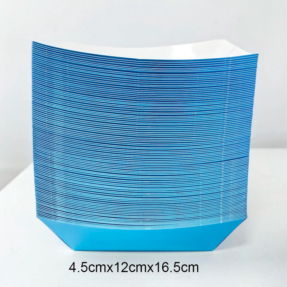 |イベント・ノベルティ用品 | 紙製ミニフードトレイセット | W16.5×H4.5×D12c