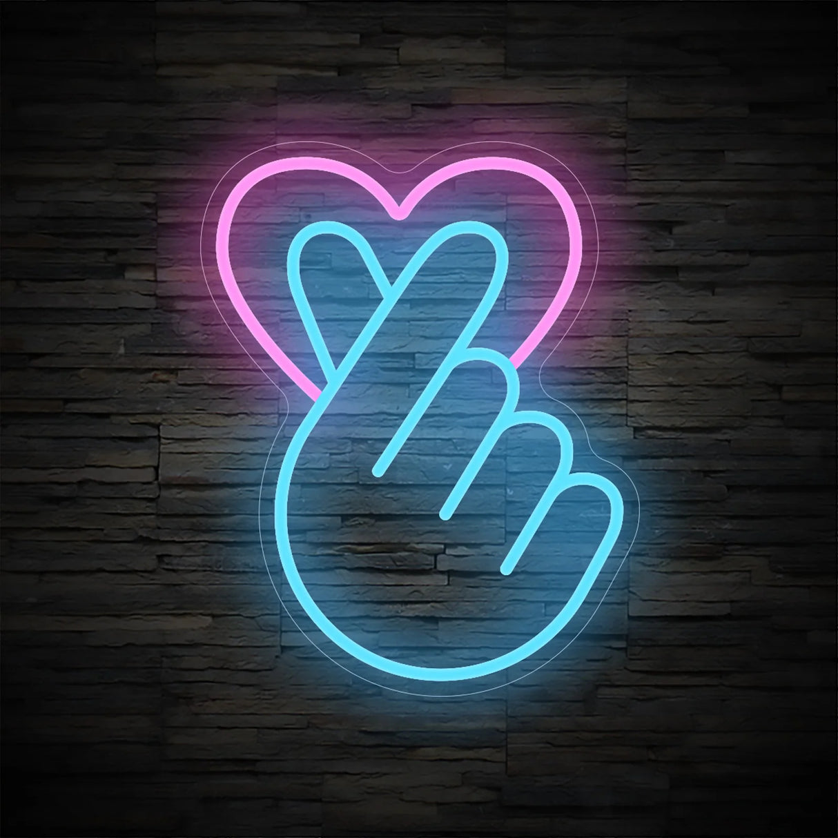 ハート LEDネオンサイン(ネオン看板) USB電源