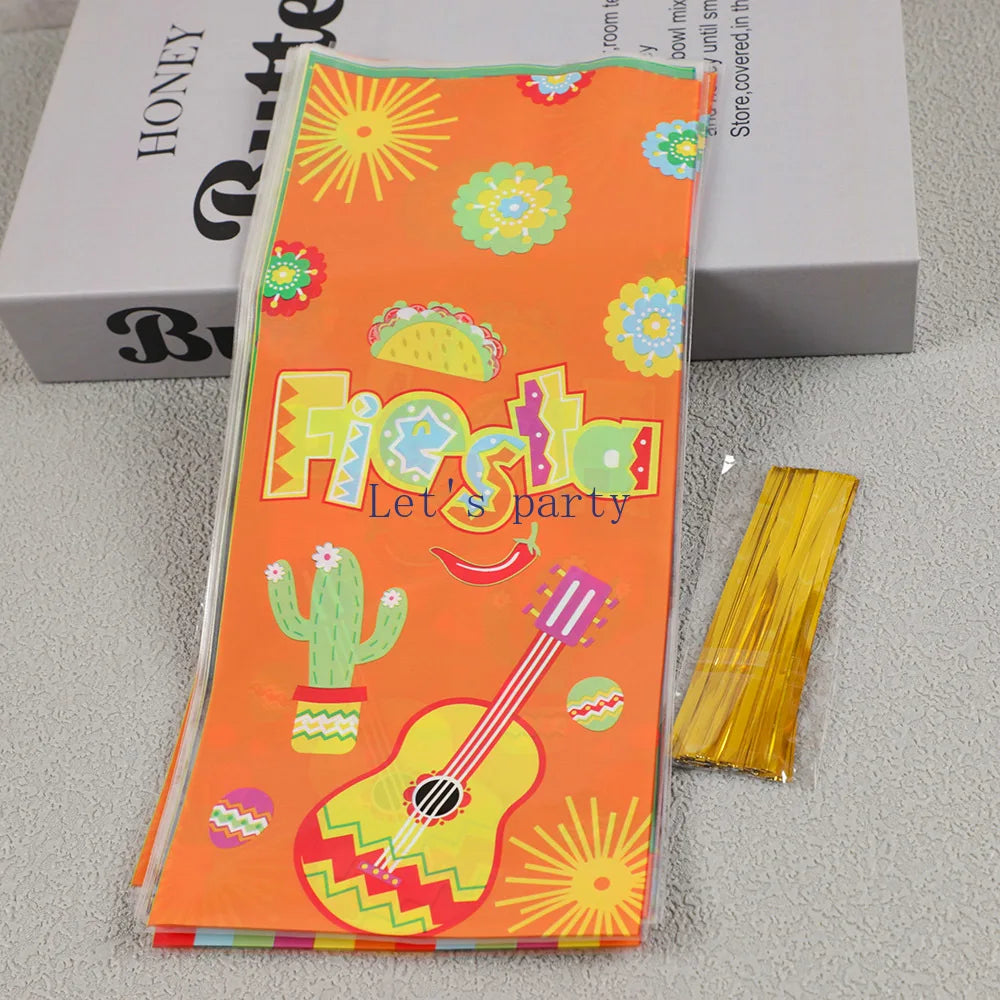 イベント・ハロウィングッズ|メキシカンテーマ OPPキャンディバッグ 50個