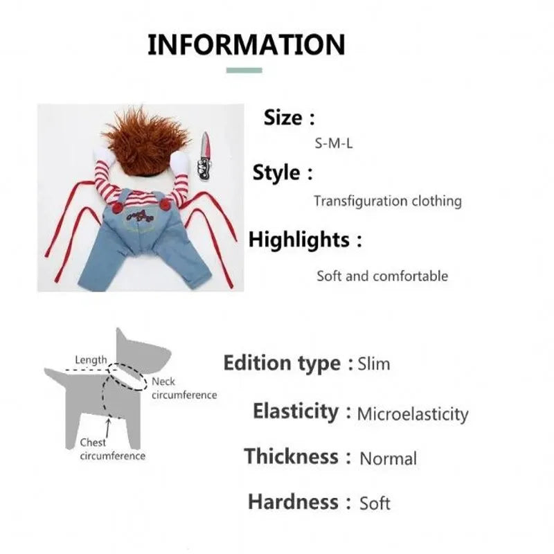 イベント・ハロウィングッズ|カウボーイ犬用コスチューム