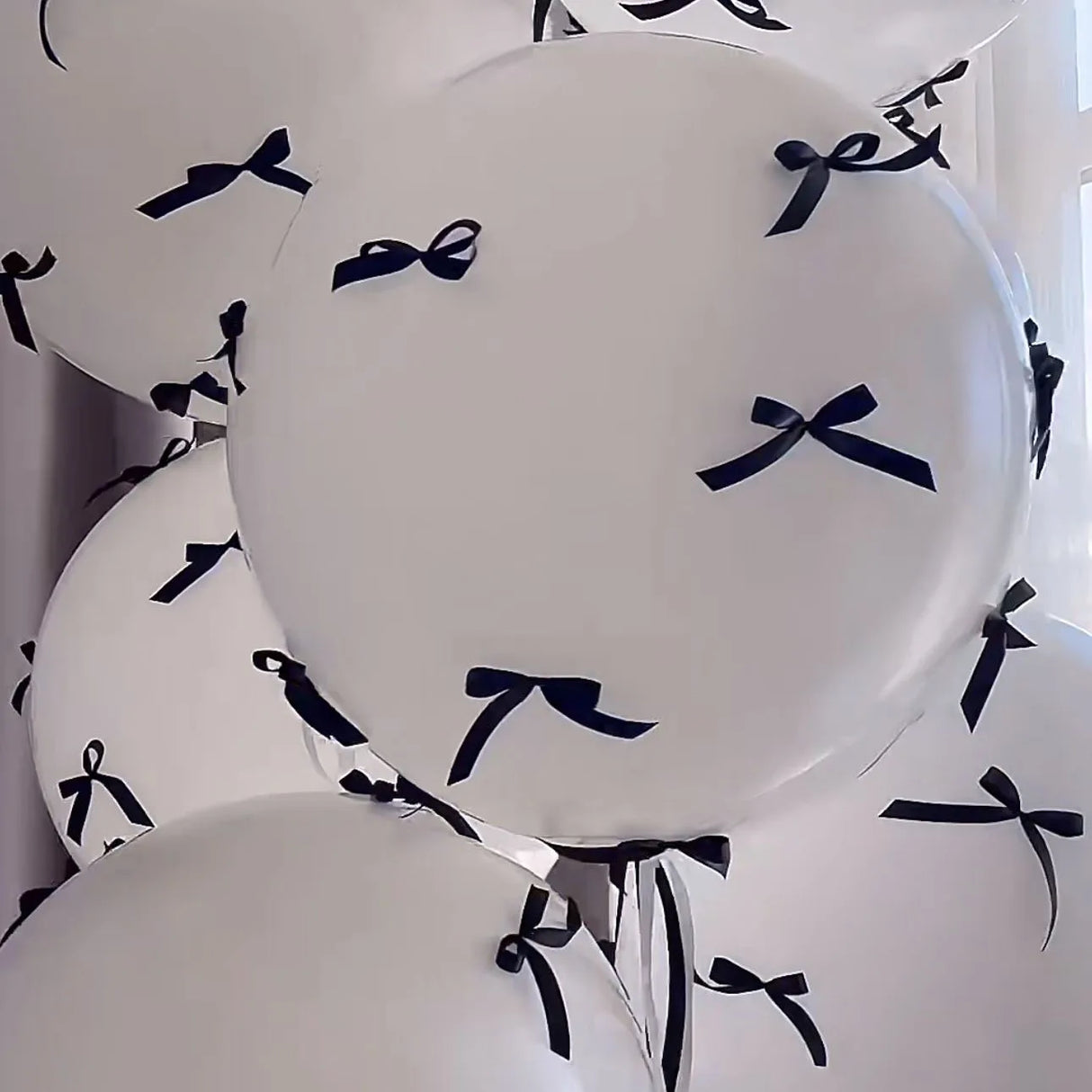 イベント・バルーン装飾 |リボン付きバルーンセット| 5個