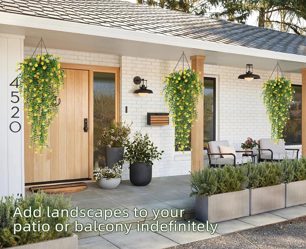 パーティー・ガーデン装飾|造花ハンギングフラワー(76c)(80CM )