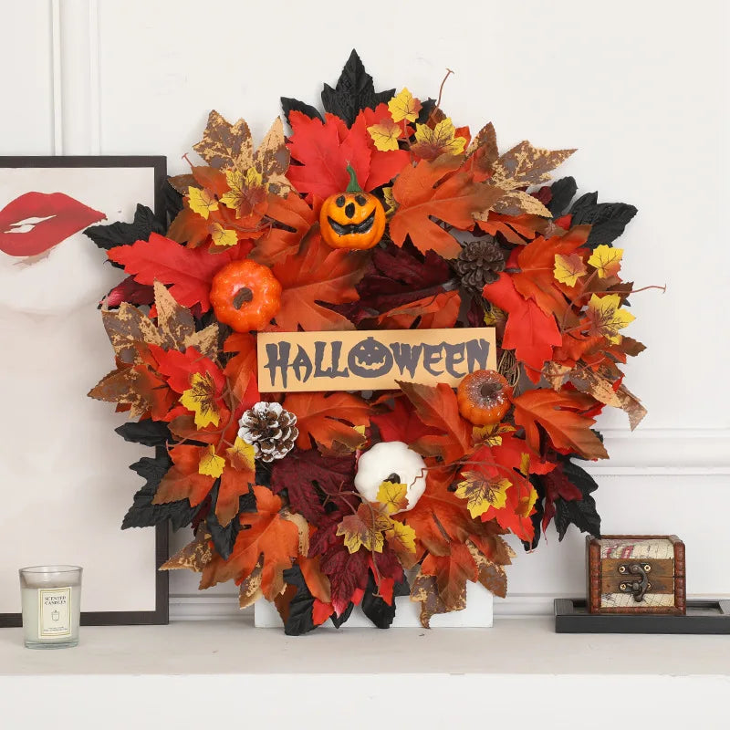 イベント・ハロウィングッズ|かぼちゃリース