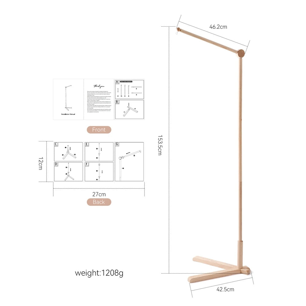 |イベント・ノベルティ用品 | 木製ベビーラトルモバイル ベッドベルセット