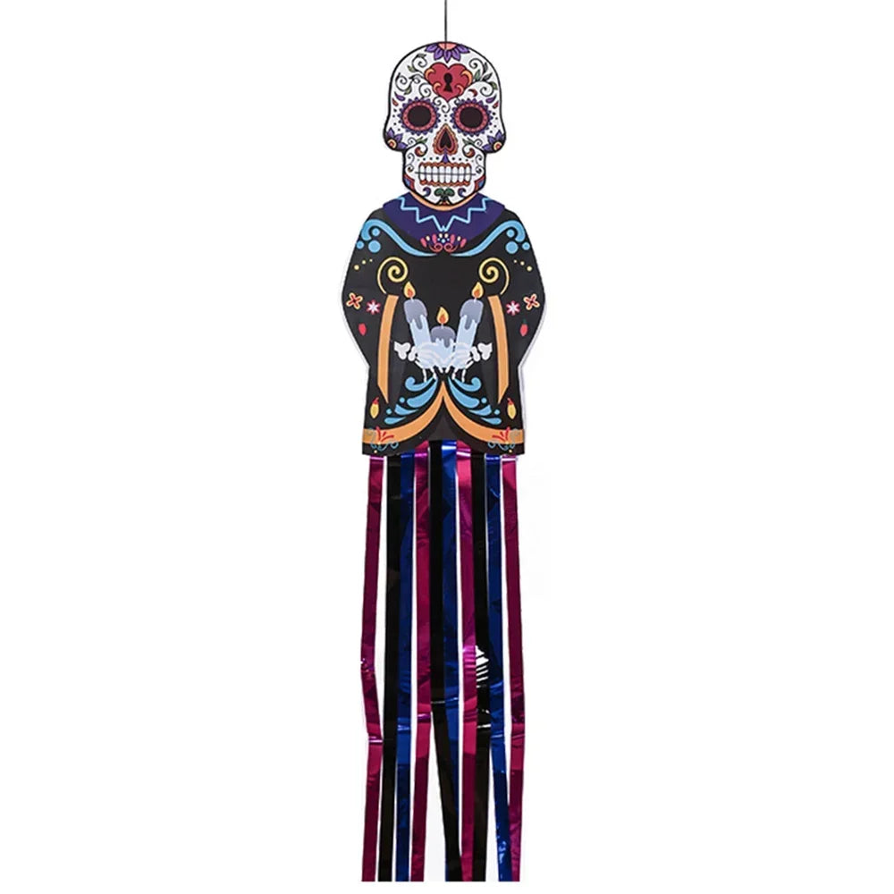 イベント・ハロウィングッズ| 魔女が木にぶつかる屋外装飾