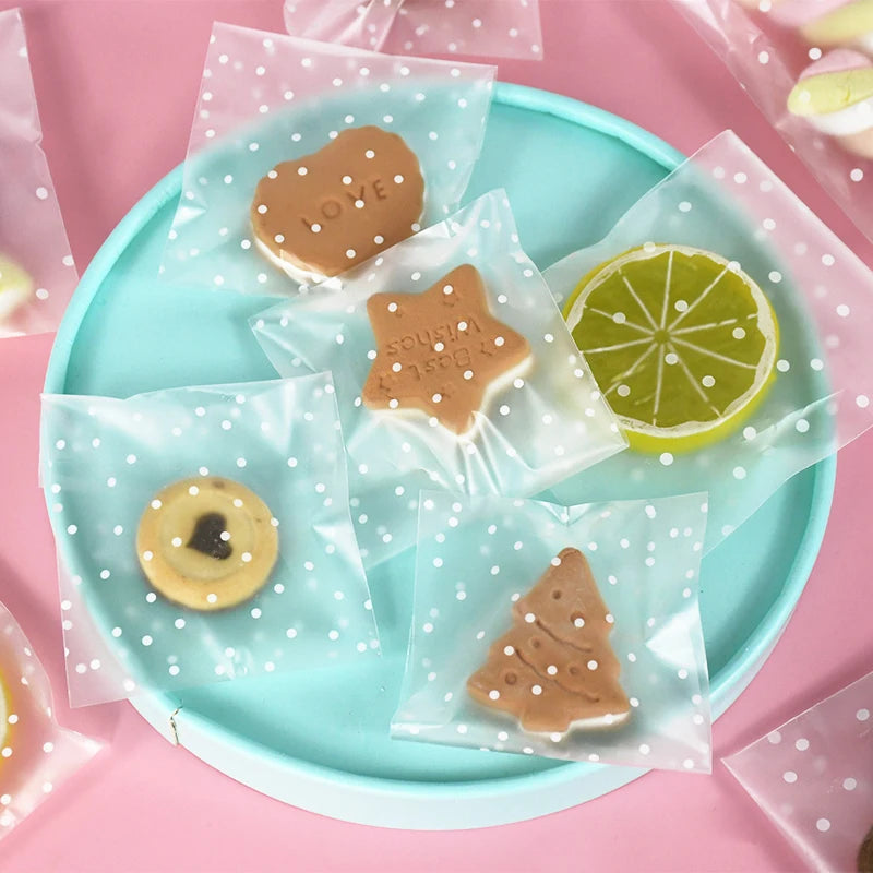 |イベント・ノベルティ用品 | 水玉柄 透明OPP袋 100枚セット