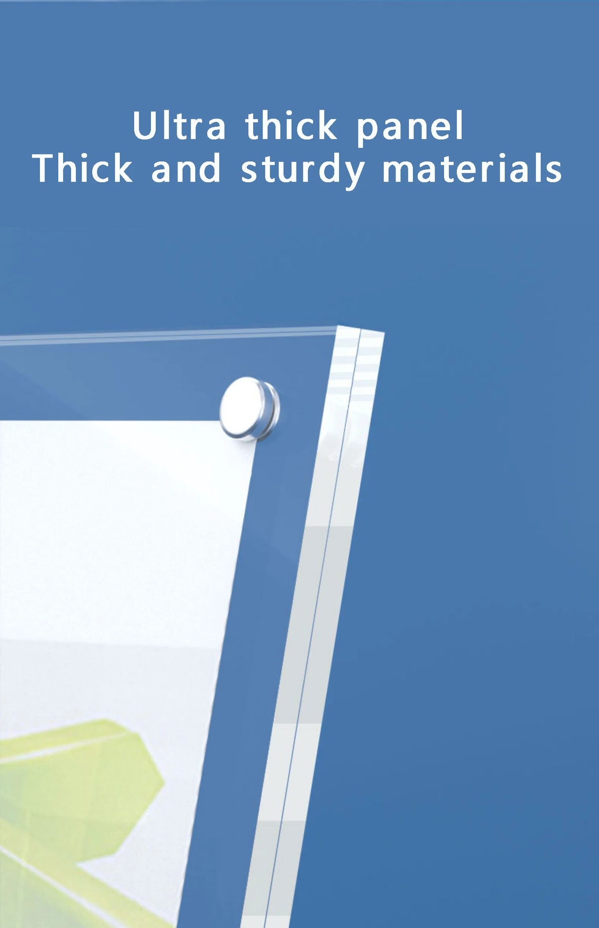 L字型マグネット式ディスプレイボード