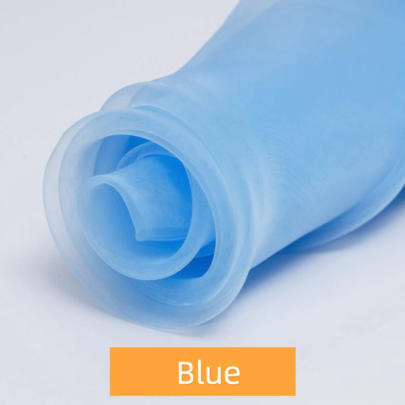 パーティー・インテリア装飾 シフォン素材カーテン 5M/10M 透明感