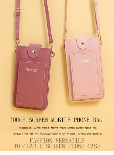 |イベント・ノベルティ用品 | タッチスクリーン対応スマホショルダーバッグ | W11×H20×D2㎝
