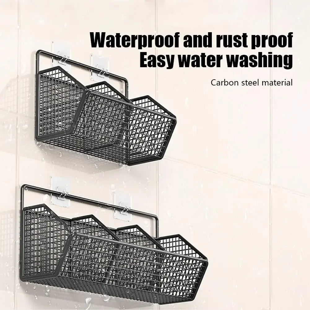 多機能吊り下げ式メタル収納ラック