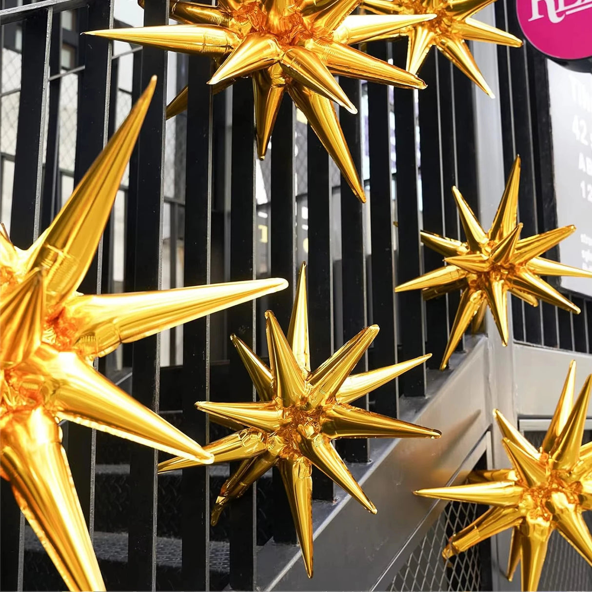 バルーン装飾 キラキラ型バルーン 2個/5個/10個 パーティー演出