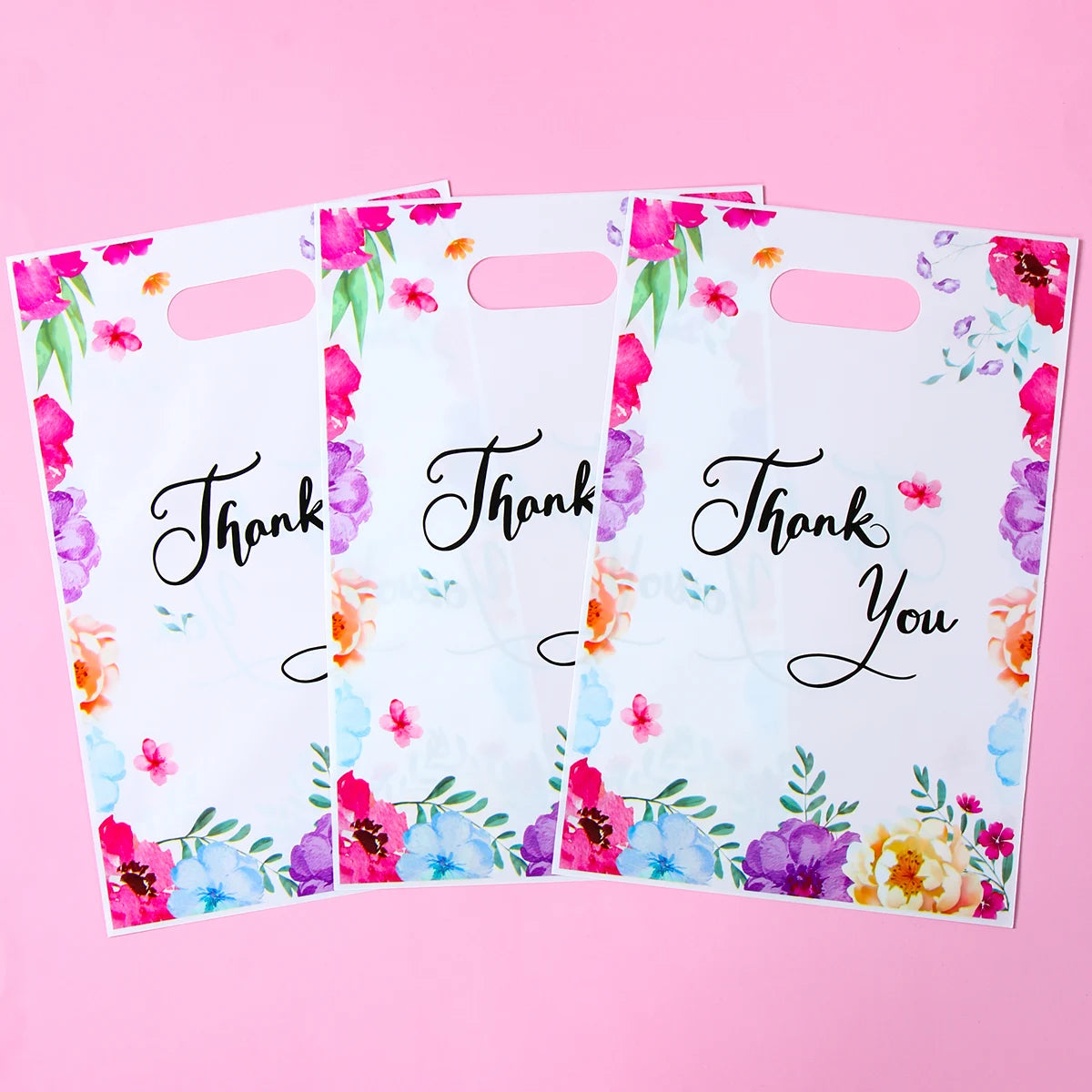 |イベント・ノベルティ用品 | サンキュー柄ギフトバッグ | W16.5×H25c