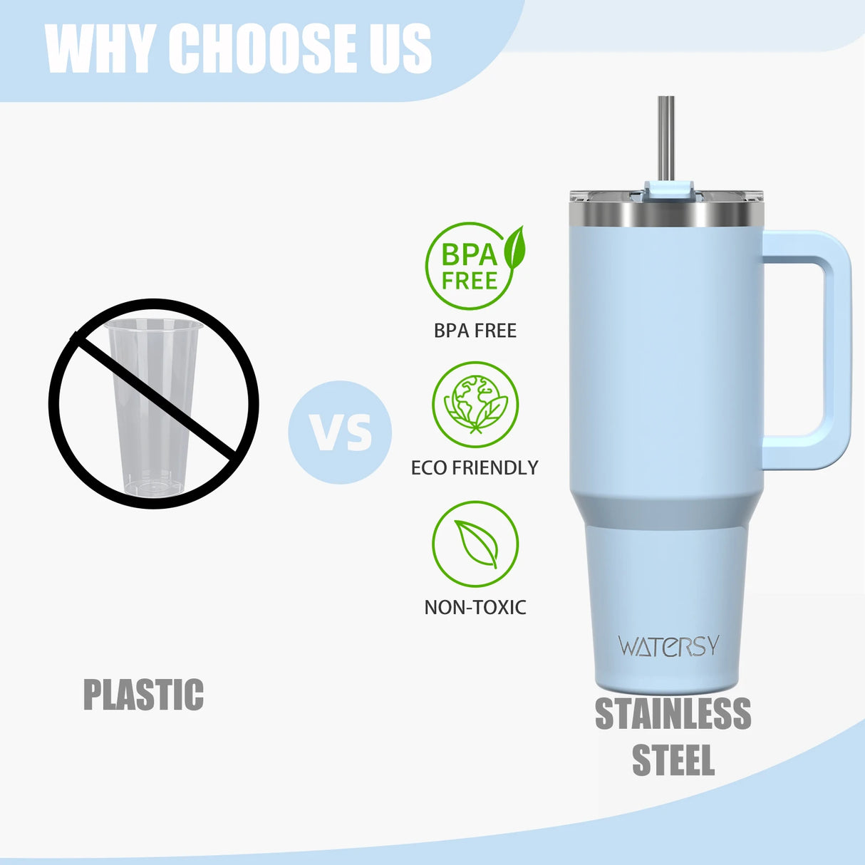 |イベント・ノベルティ用品 | 大容量断熱ストロー付タンブラー | 891ml | 1182ml