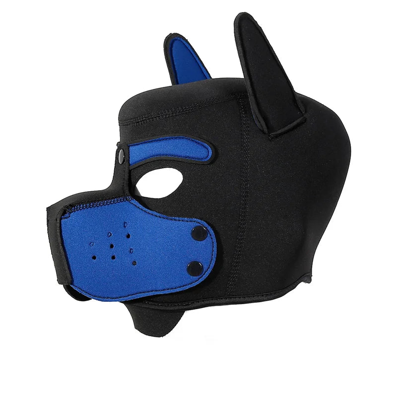 イベント・ハロウィングッズ| ドッグ型ヘッドマスク(男女兼用サイズ)