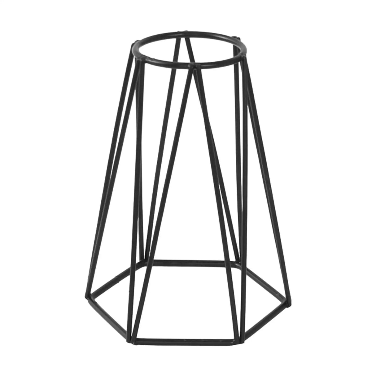 結婚式・インテリア装飾|幾何学デザイン金属製ウェディングフラワースタンド