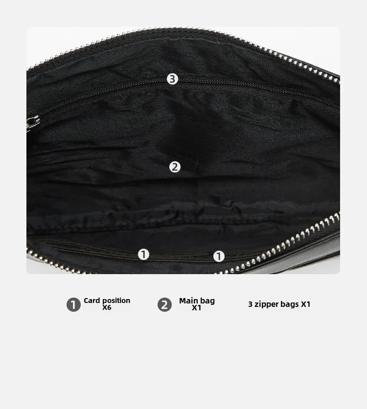 |イベント・ノベルティ用品 | ソフトPUレザークラッチバッグ | S/Lサイズ