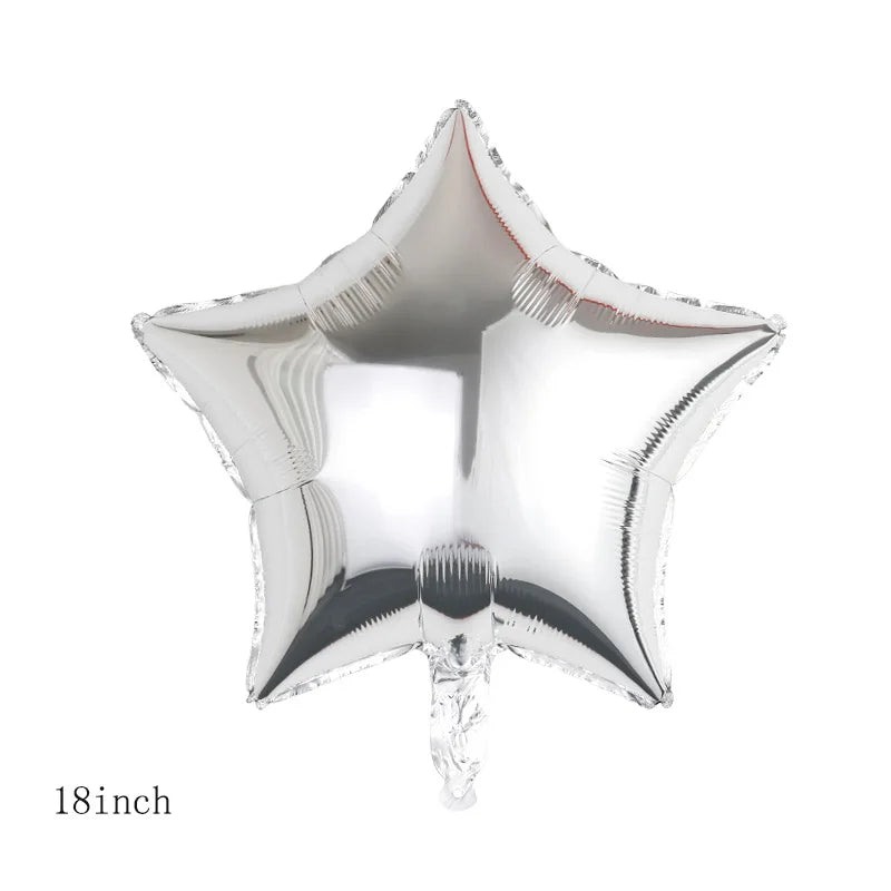 ゴールドスターホイルバルーン 18インチ