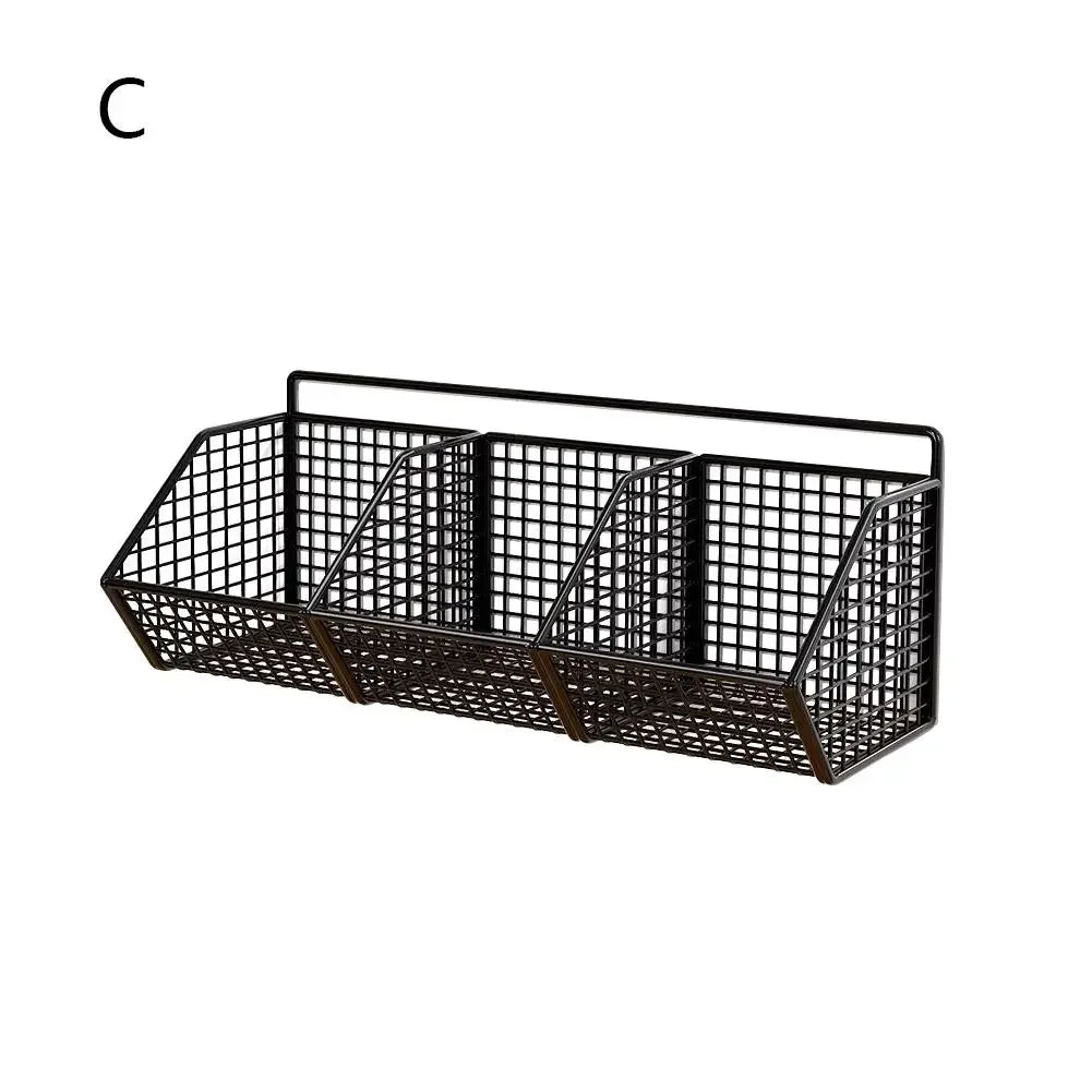 多機能吊り下げ式メタル収納ラック