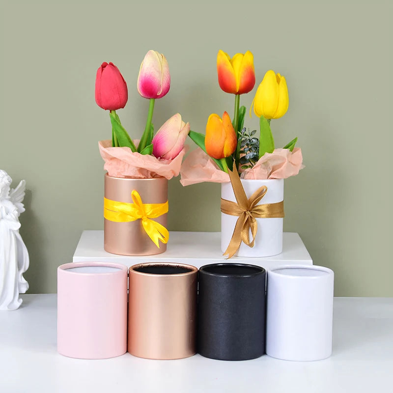 ラウンドミニフラワーボックス ギフト用