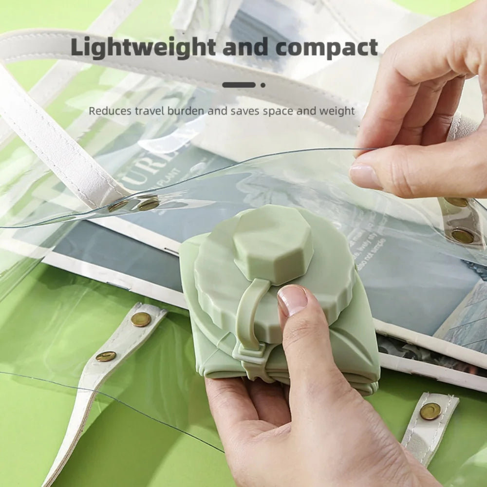 |イベント・ノベルティ用品 | シリコン折りたたみウォーターボトル | 600m