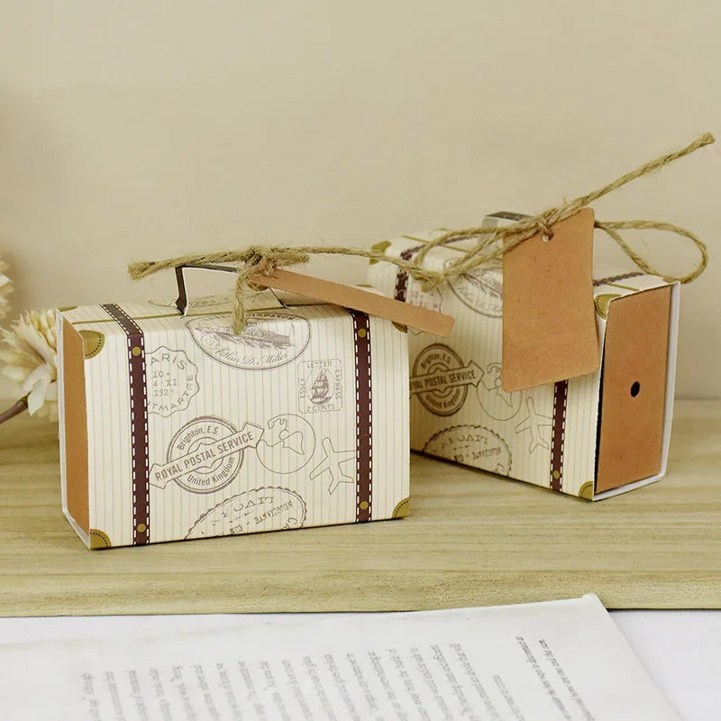 |イベント・ノベルティ用品 | スーツケース・エアメール型ギフトボックス10個セット