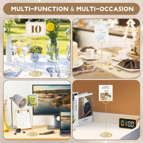 イベント・結婚式装飾|テーブルナンバーホルダー