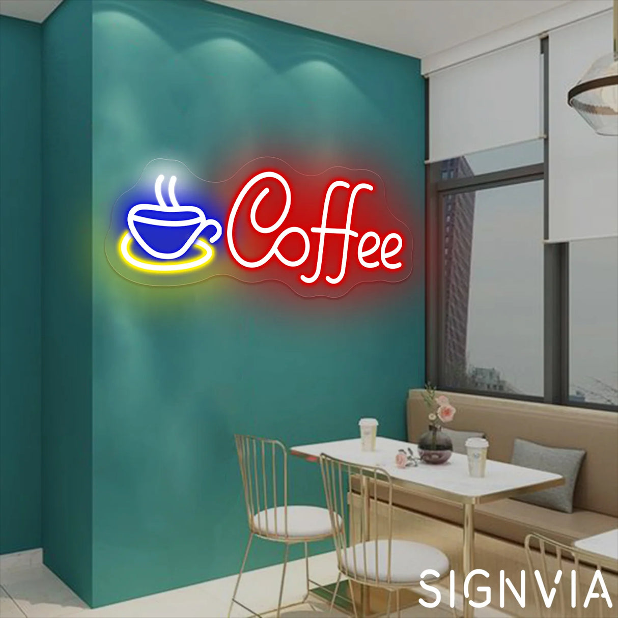 カフェ用 LEDネオンサイン(ネオン看板)