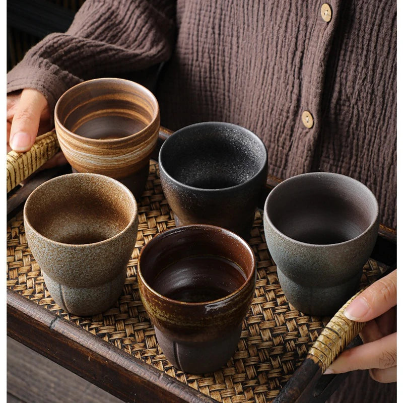 |イベント・ノベルティ用品 | 陶器製 陶芸品風デザインカップ | 150ml