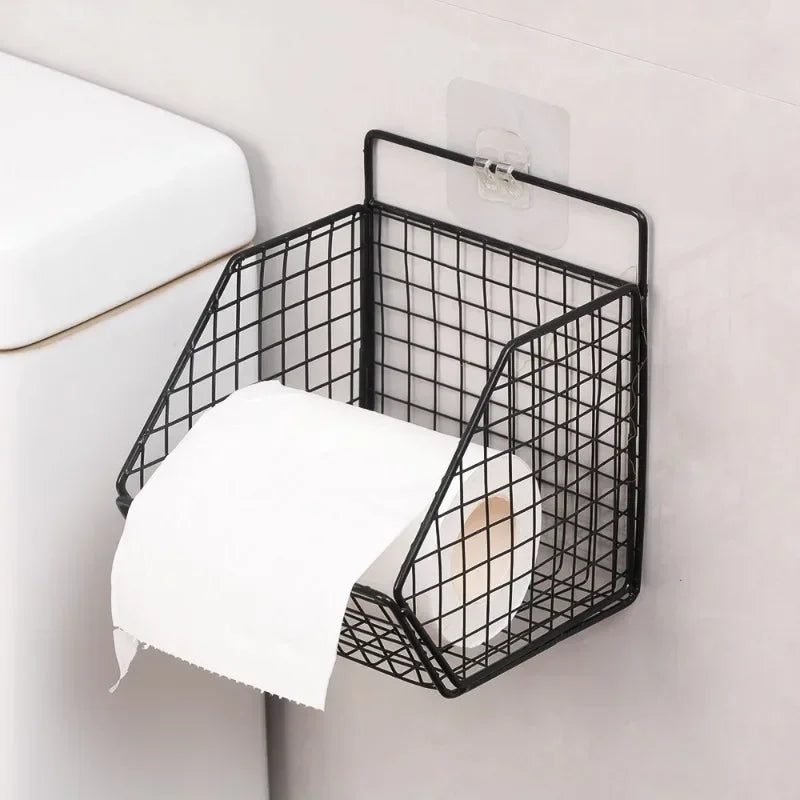 パンチフリー壁掛けキッチン収納ラック