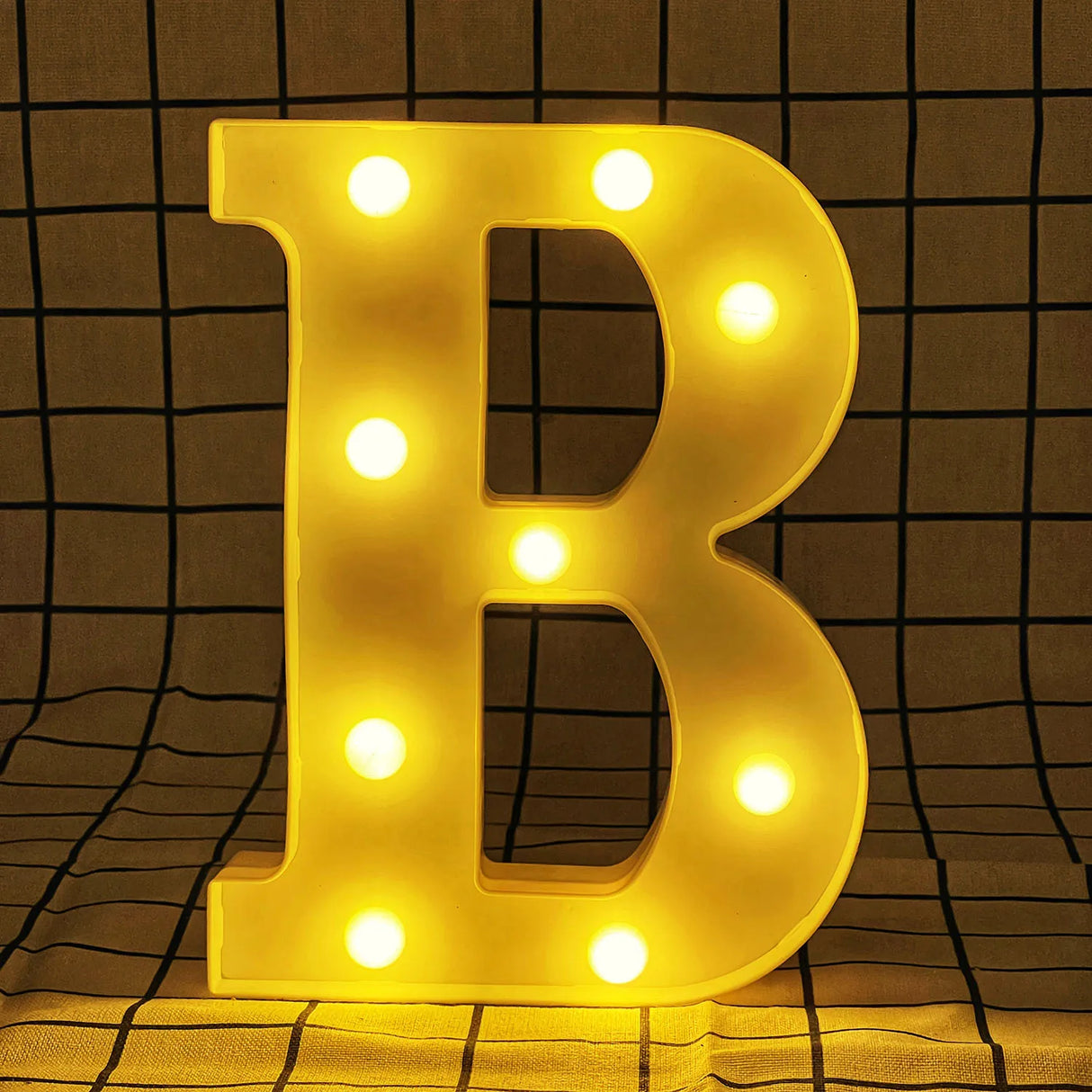 【LED装飾】LEDライト・デコレーションライト(ハート/数字/アルファベット)22cm ハート16cm