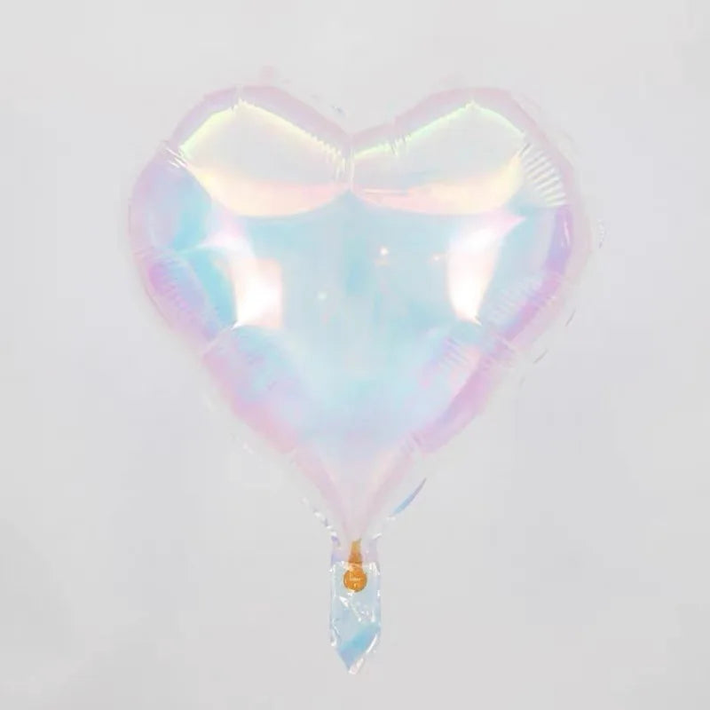 【イベント用装飾】スター&ハートバルーン(オーロラカラー)