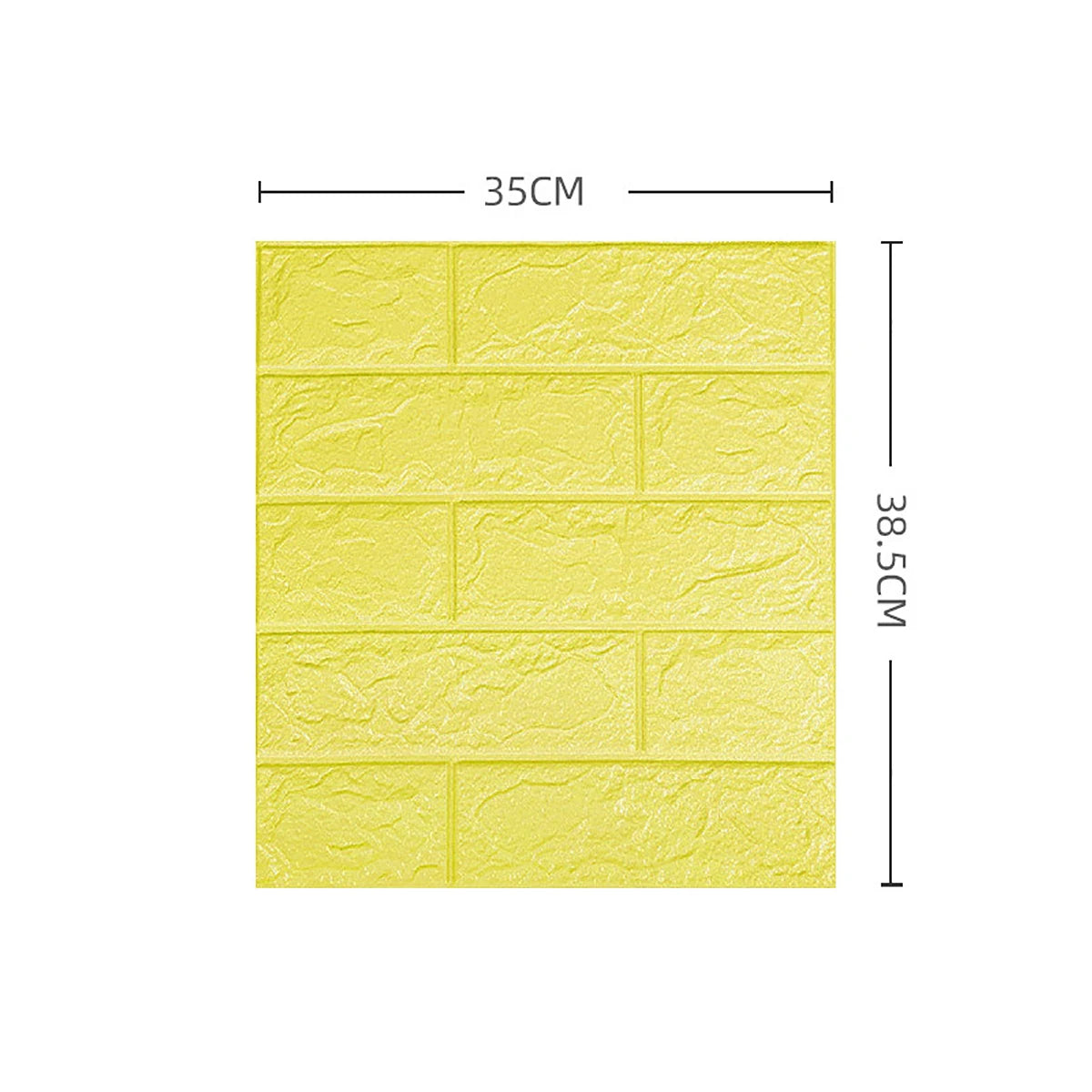 DIY用 レンガ風ステッカー 35x38.5cm 5pcs/15pcs/30pcs 大容量セット