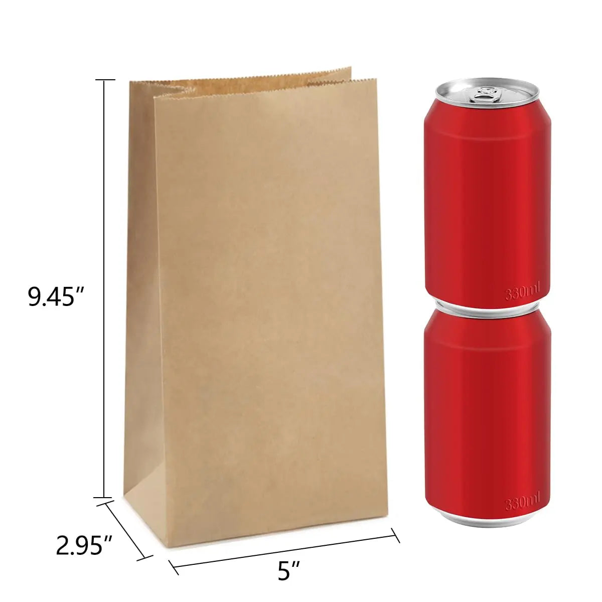 |ノベルティ用品 | クラフト紙袋100枚セット