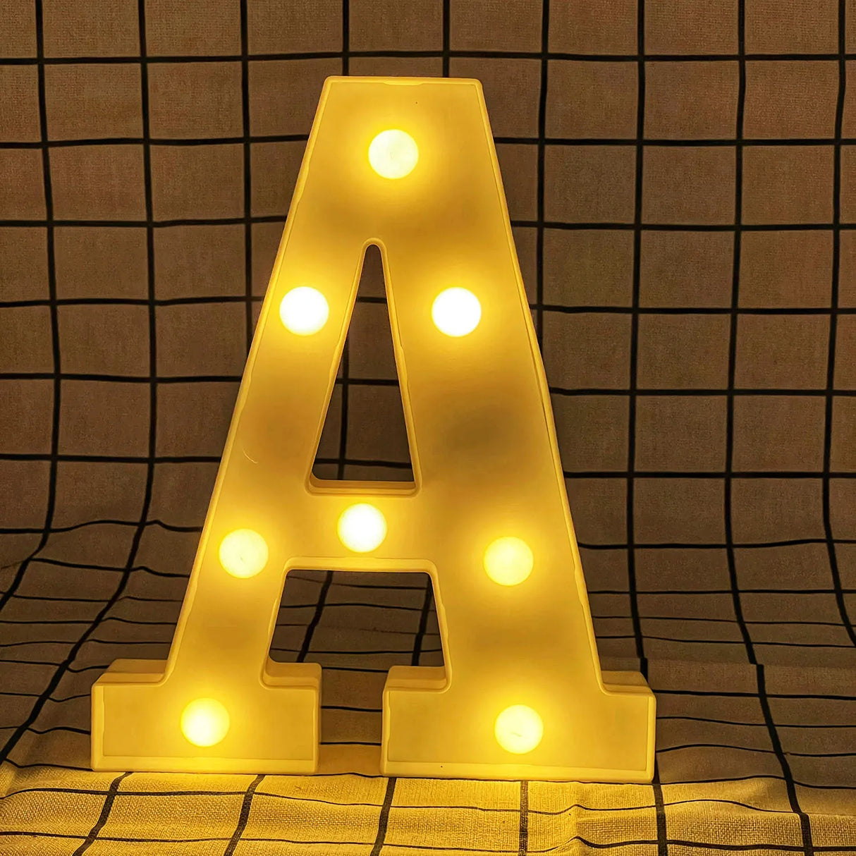 【LED装飾】LEDライト・デコレーションライト(ハート/数字/アルファベット)22cm ハート16cm