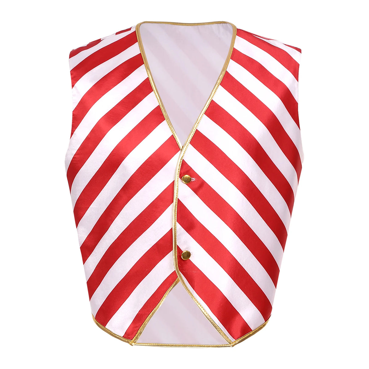 イベント・クリスマスグッズ|ストライプキャンディーカラーベスト(XL~4XL)