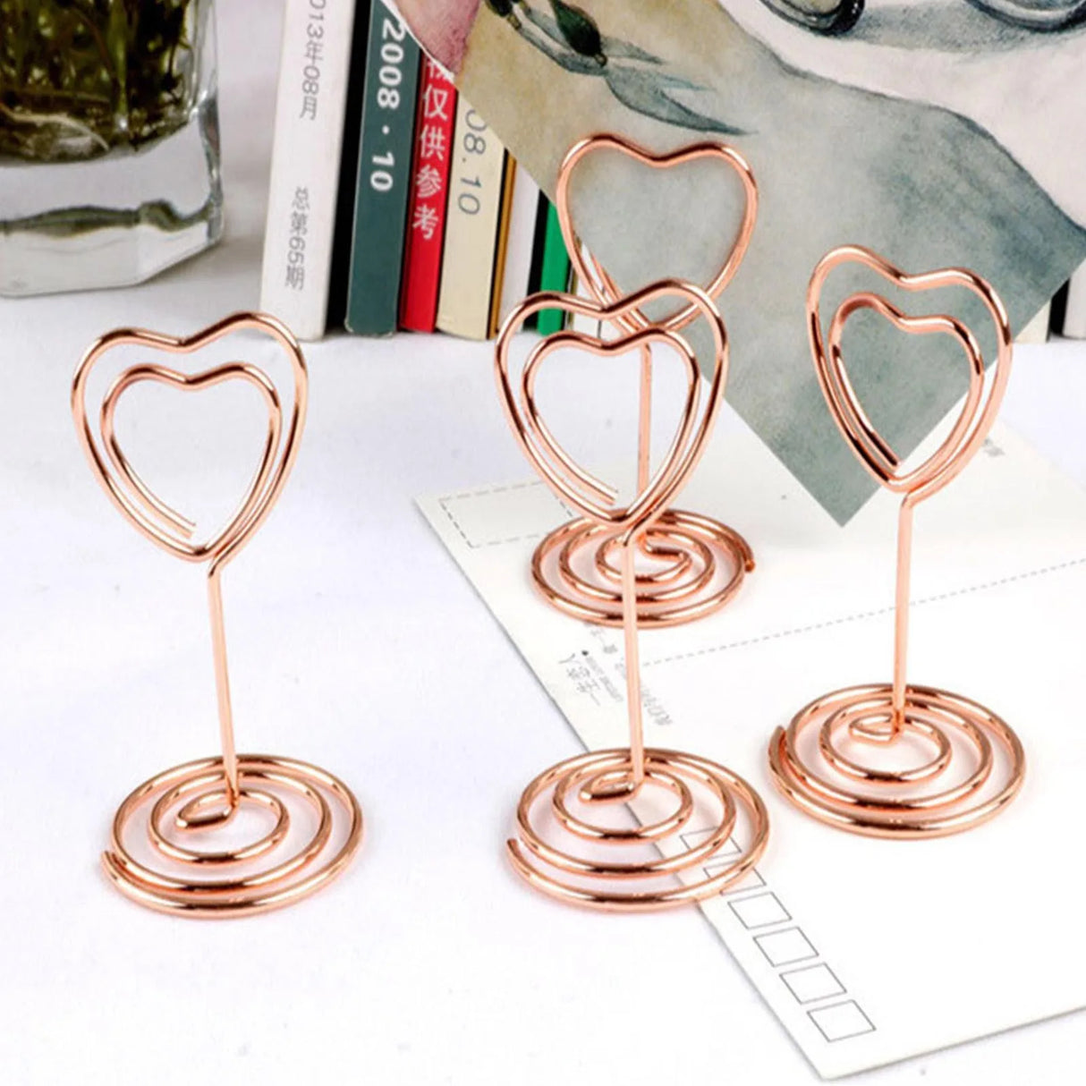 イベント・結婚式装飾|テーブルナンバーホルダー 20個セット ゴールド