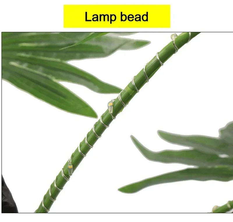 モチーフライト|イベント・パーティー装飾|LEDヤシの木型デスクライト