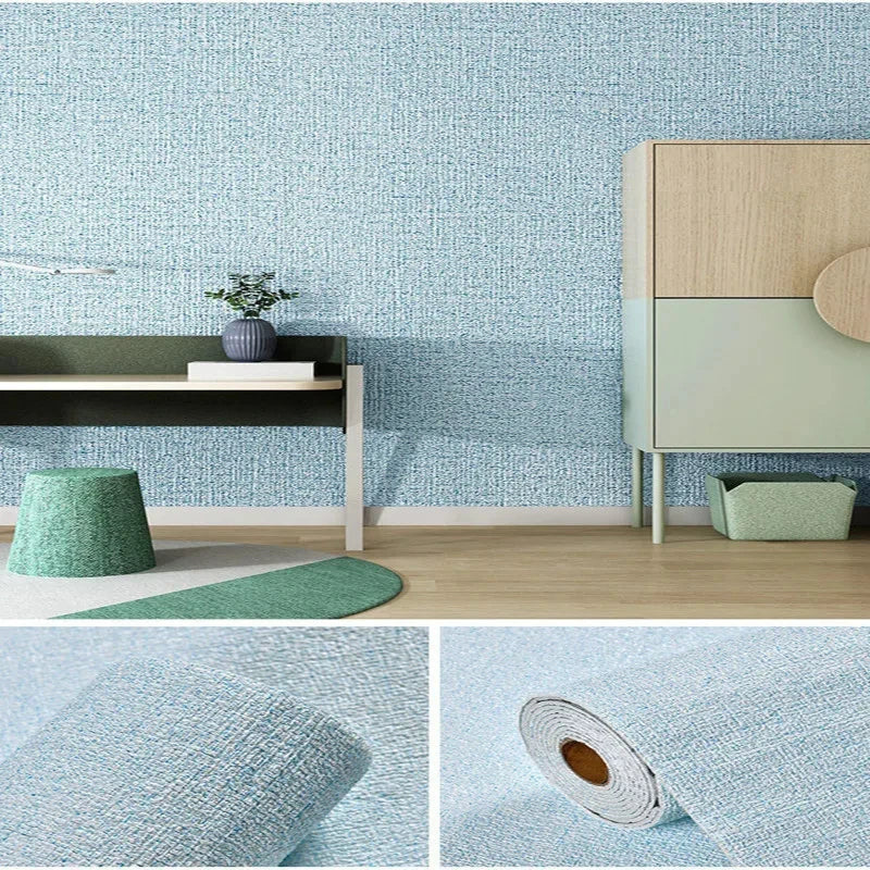 壁面装飾 インテリア用壁紙風カラーシート 50c幅 長さ2.8M/5M/10M 防音・断熱