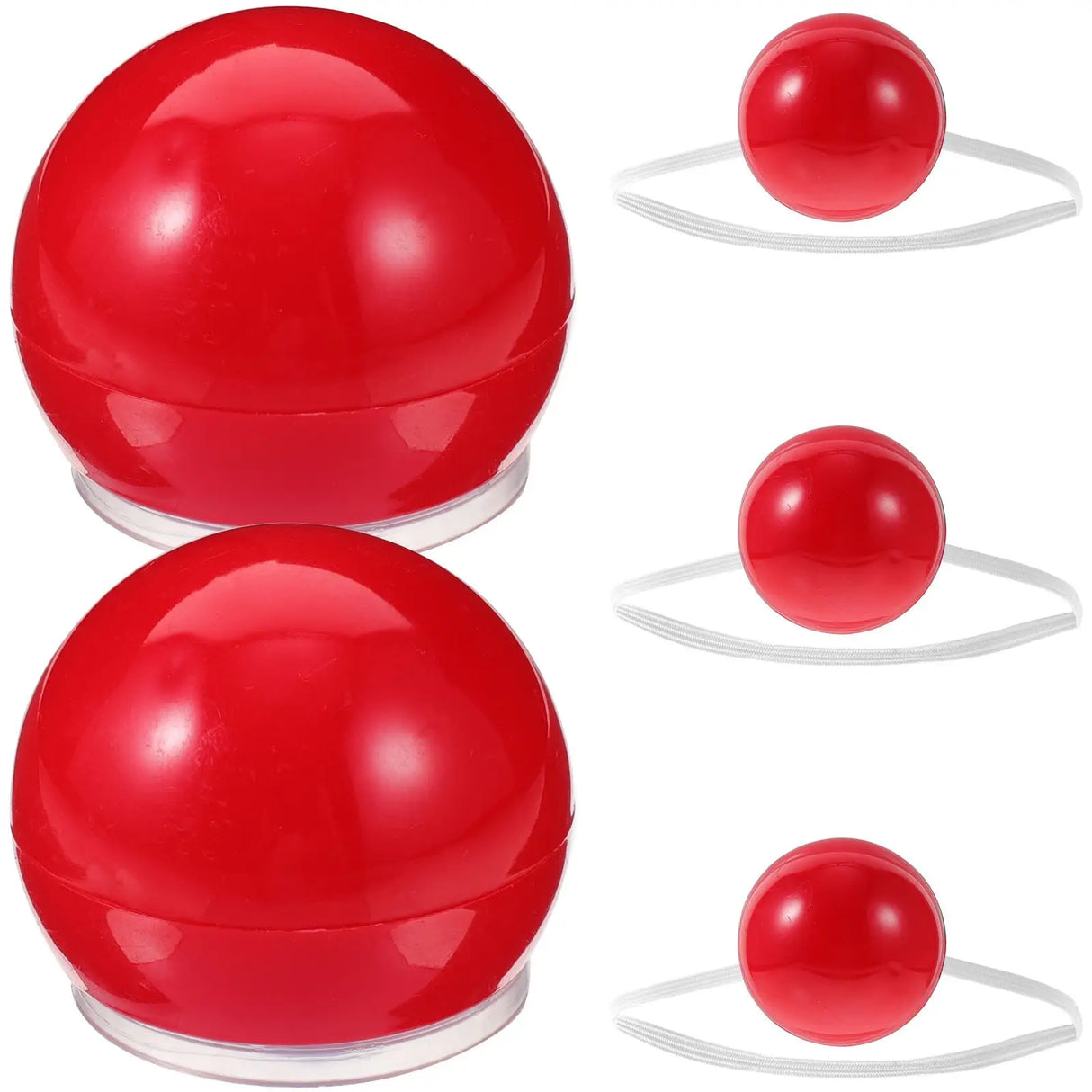 LED点滅 ピエロの赤い鼻 (5個セット)