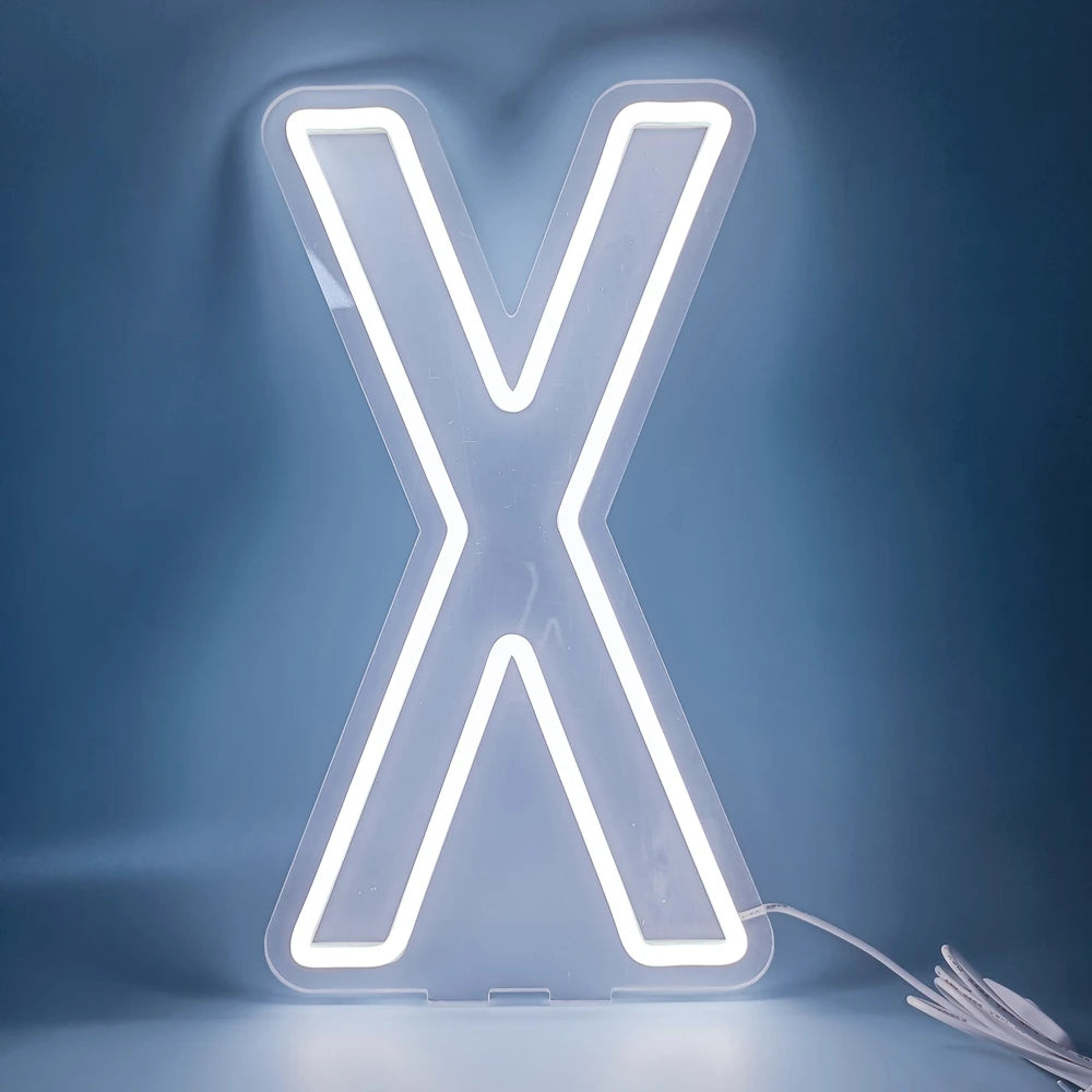 アルファベット型LEDライト USB電源タイプ