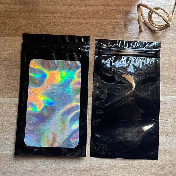 |イベント・ノベルティ用品 | キラキラ!ホロ素材 ジッパー付きバッグ