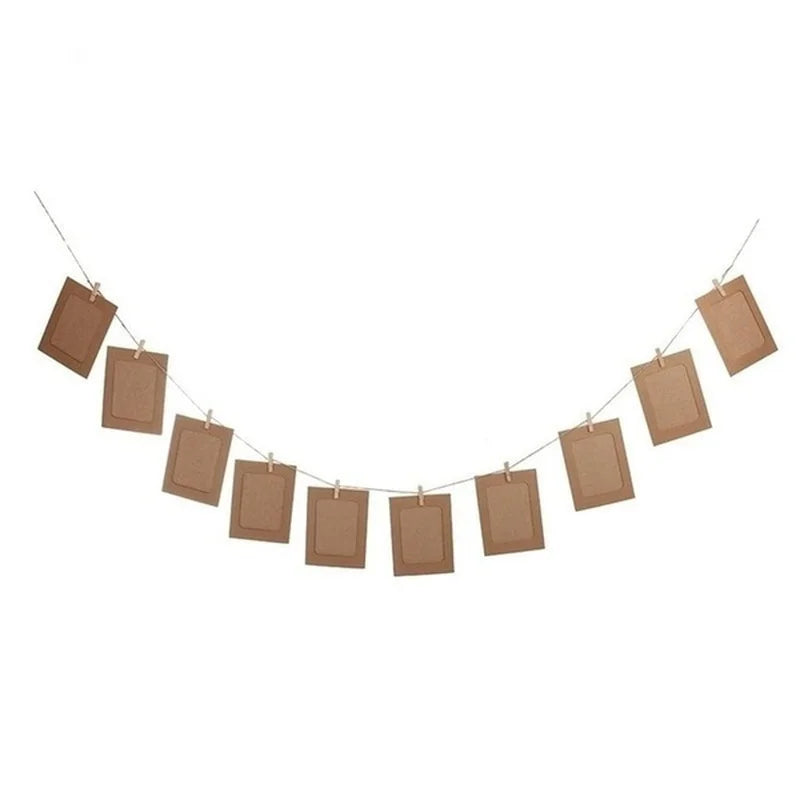 結婚式・インテリア装飾|DIYフォトフレームセット 10個入り