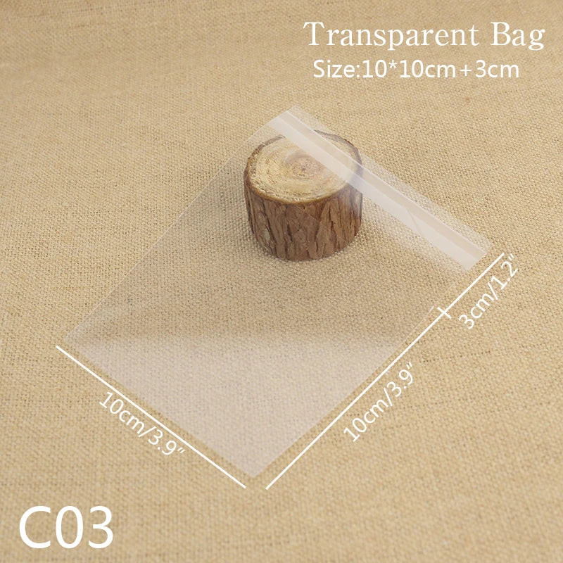 |イベント・ノベルティ用品 | 水玉柄 透明OPP袋 100枚セット