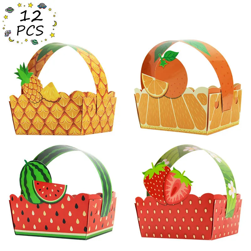 |ノベルティ用品 | 可愛いフルーツ型ギフトボックス | W12xH6.5xD9c
