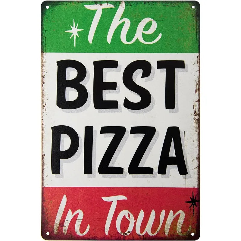 ファーストフードヴィンテージブリキ看板