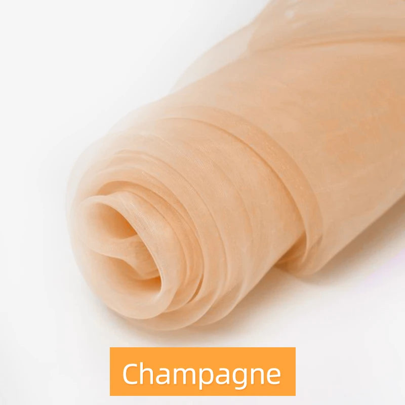 パーティー・インテリア装飾 シフォン素材カーテン 5M/10M 透明感